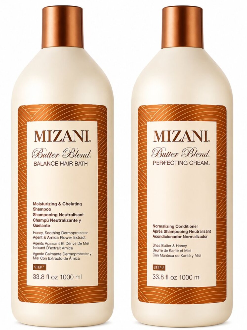 Mizani Butter Blend Shampoo & Conditioner Set – 33.8 fl oz Each